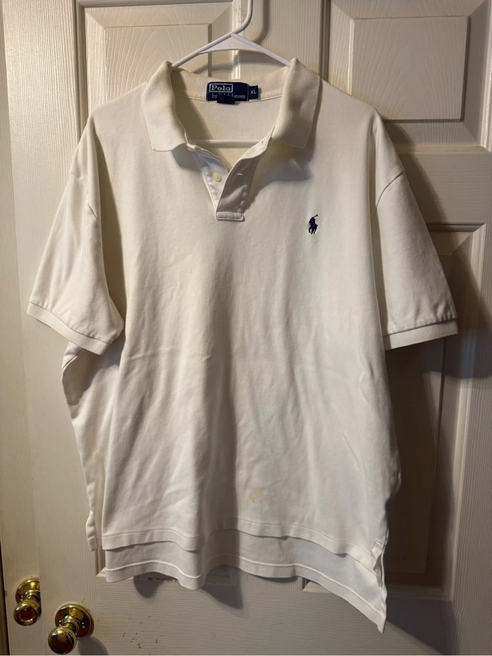 Polo by Ralph Lauren Men’s White Classic Fit Polo Shirt